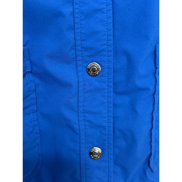 Anatomie Womens Jane Travel Jacket Royal Blue Snap Front Pockets Stretch Size XL - Picture 3 of 9